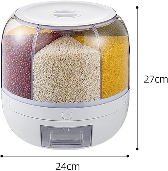 Rotating Food Storage Dispenser