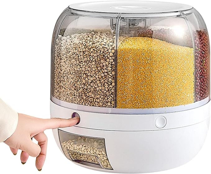 Rotating Food Storage Dispenser