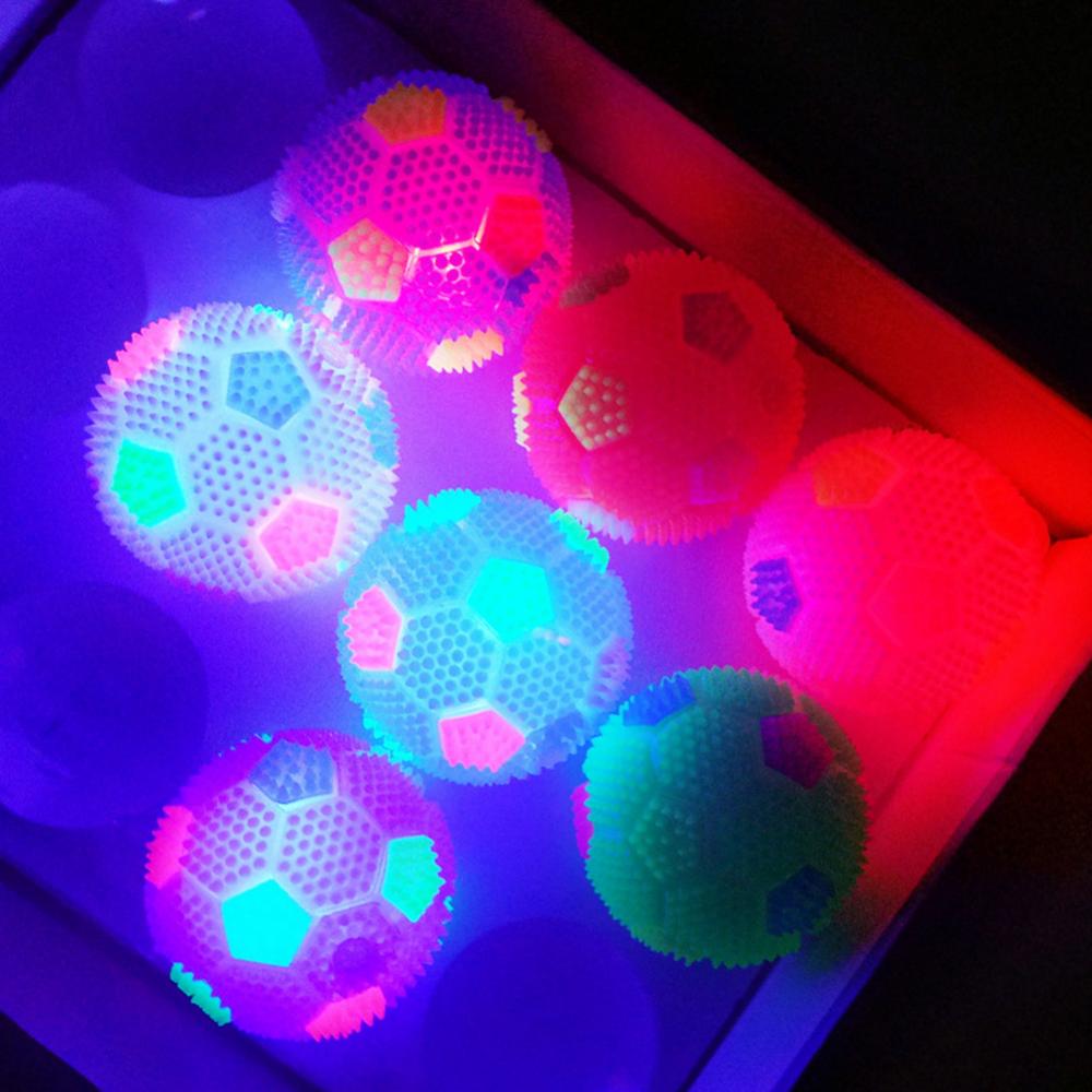 LED Ball Toy Kids LED Light Bouncy Ball Flashing Game Children's Toys