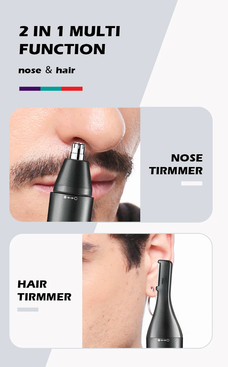 VGR Professional Nose Hair Trimmer Mini Hair Trimmer Electric Nose Trimer