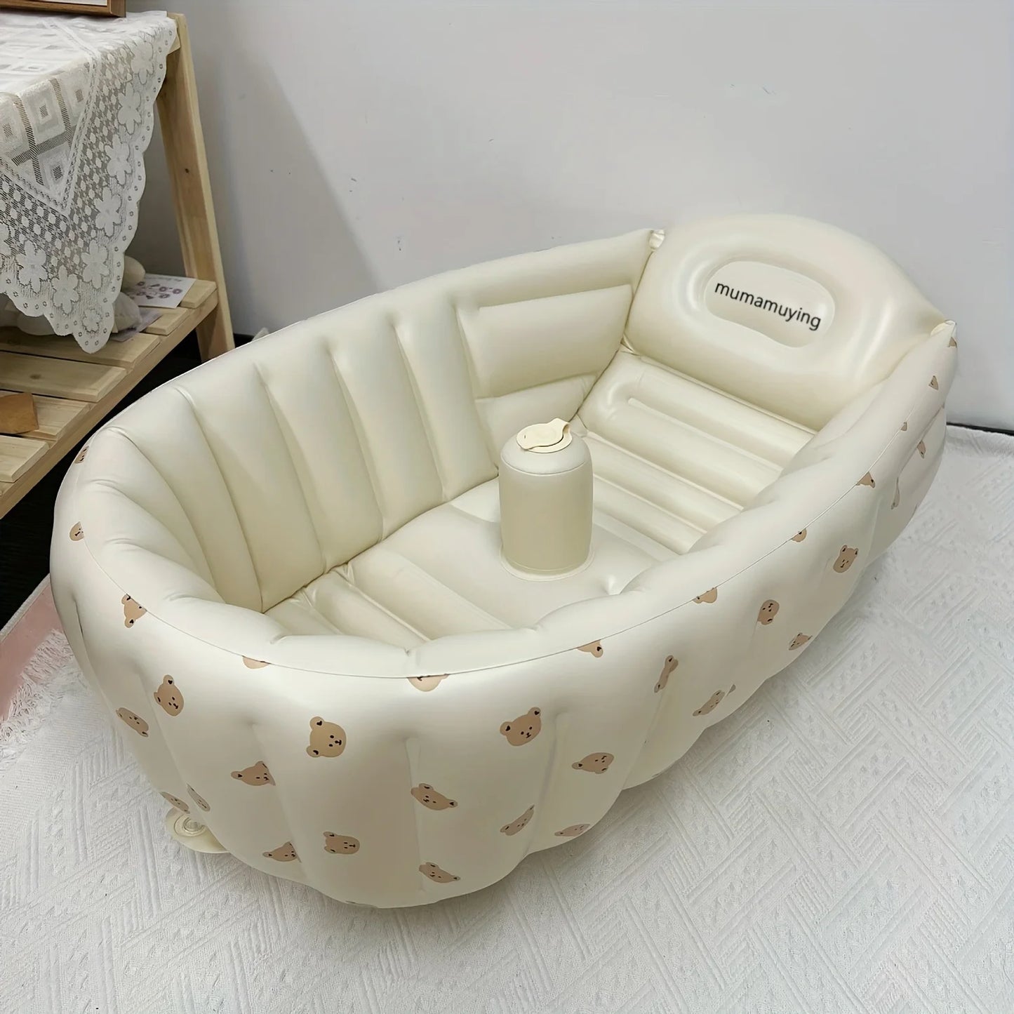 Newborn Baby Inflatable Bathtub, Baby Bathtub, Children's Swimming Pool