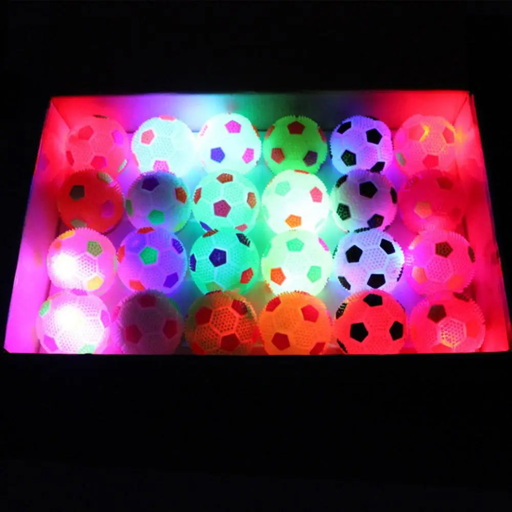 LED Ball Toy Kids LED Light Bouncy Ball Flashing Game Children's Toys