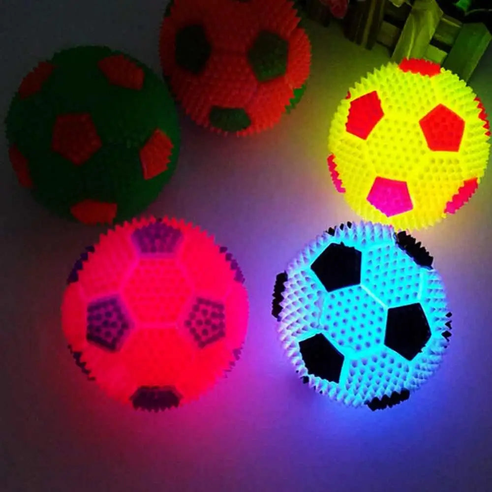 LED Ball Toy Kids LED Light Bouncy Ball Flashing Game Children's Toys