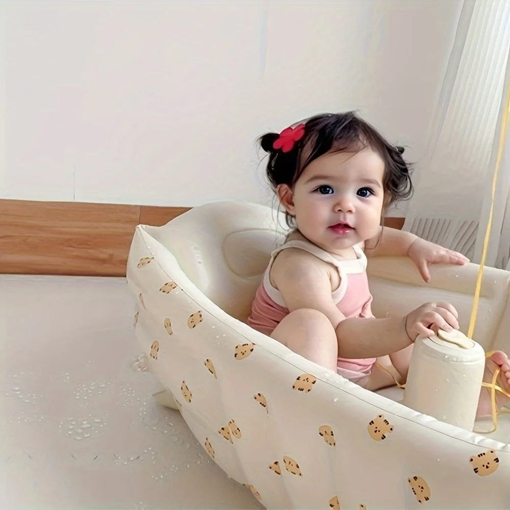 Newborn Baby Inflatable Bathtub, Baby Bathtub, Children's Swimming Pool