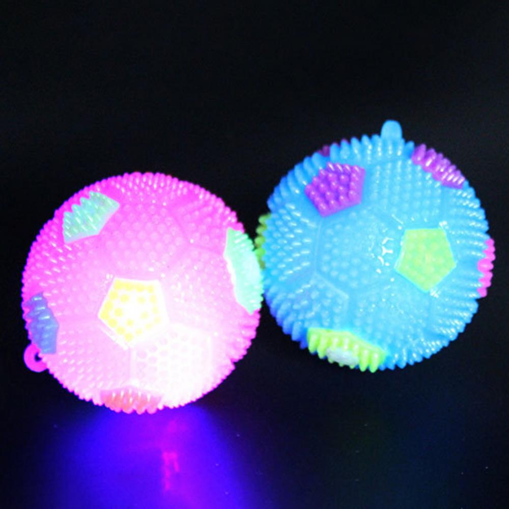 LED Ball Toy Kids LED Light Bouncy Ball Flashing Game Children's Toys