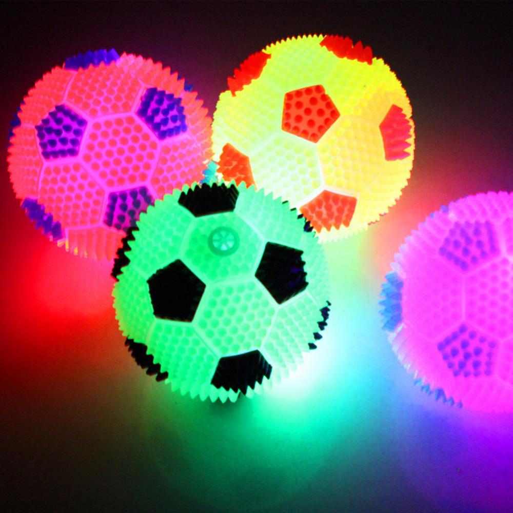 LED Ball Toy Kids LED Light Bouncy Ball Flashing Game Children's Toys