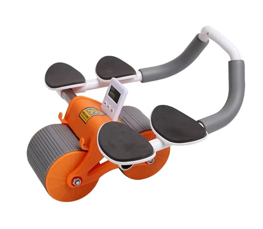 Auto Rebound Abs Wheel With Elbow Support - emirate deals