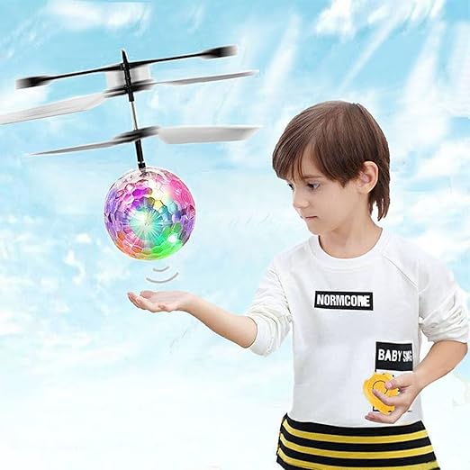 Children Flying Ball